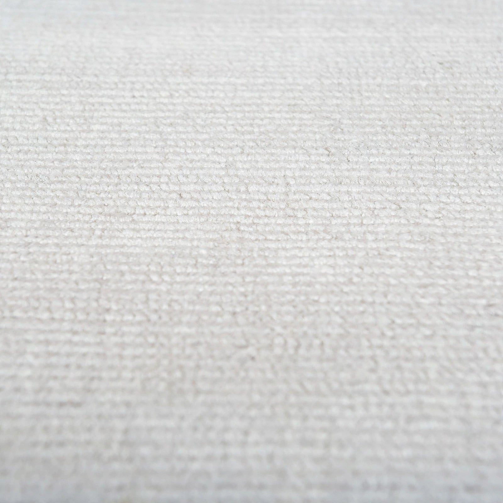 White Viscose Rug – Handmade Handloom Carpet, Bhadohi India