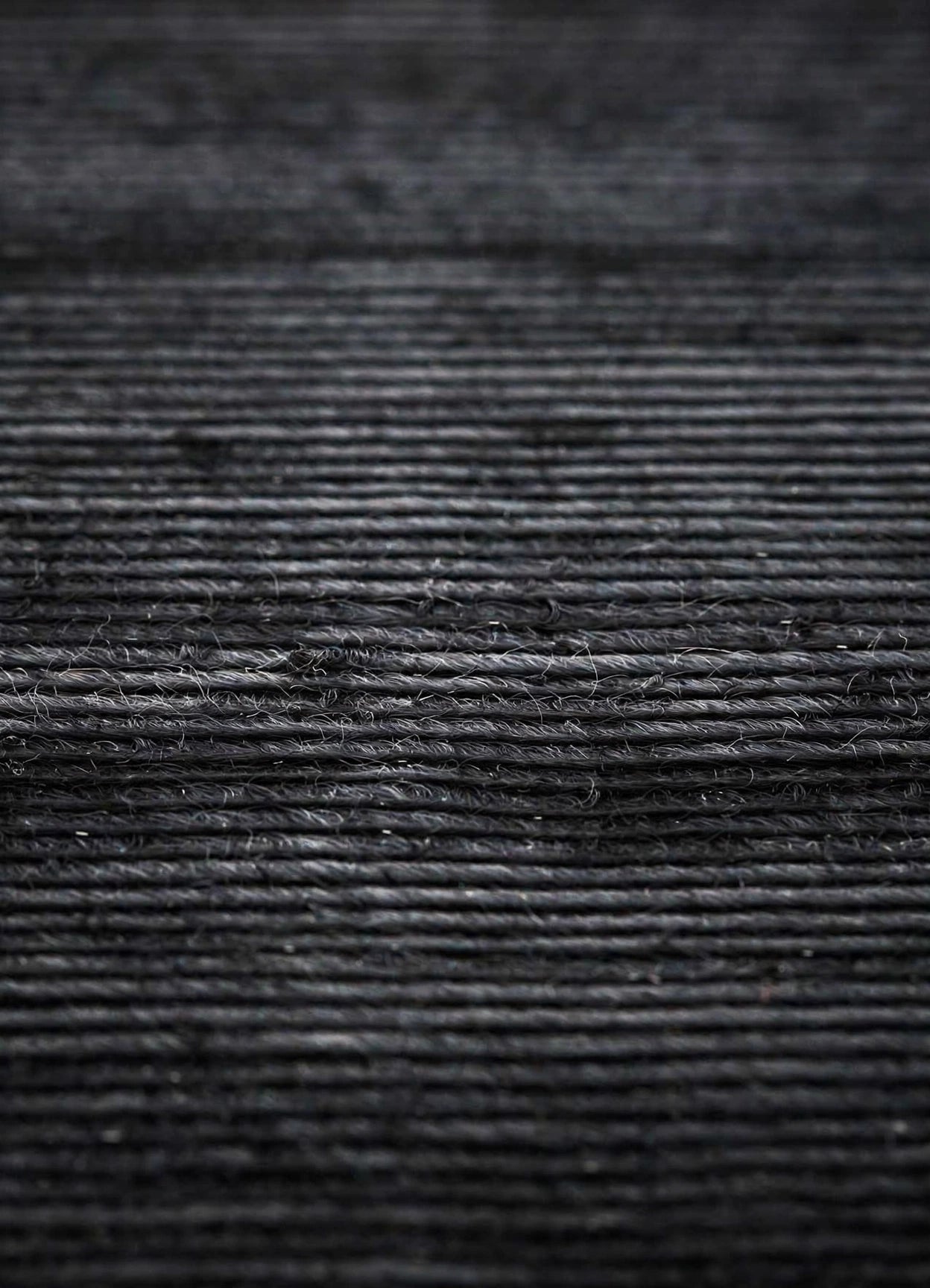 Black Viscose Rug – Handmade Handloom Carpet, Bhadohi India