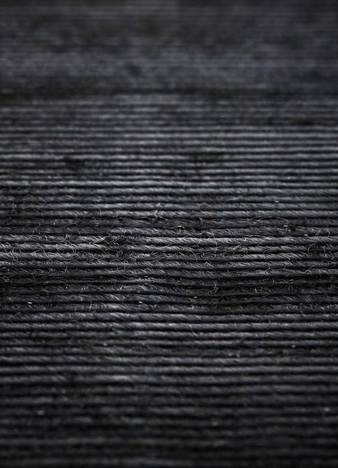 Black Viscose Rug – Handmade Handloom Carpet, Bhadohi India