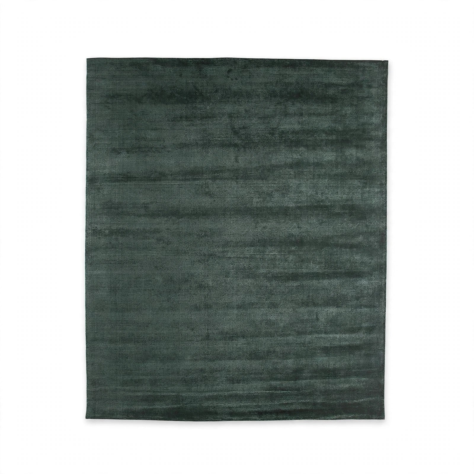 Graphite Viscose Rug – Handmade Handloom Carpet, Bhadohi India