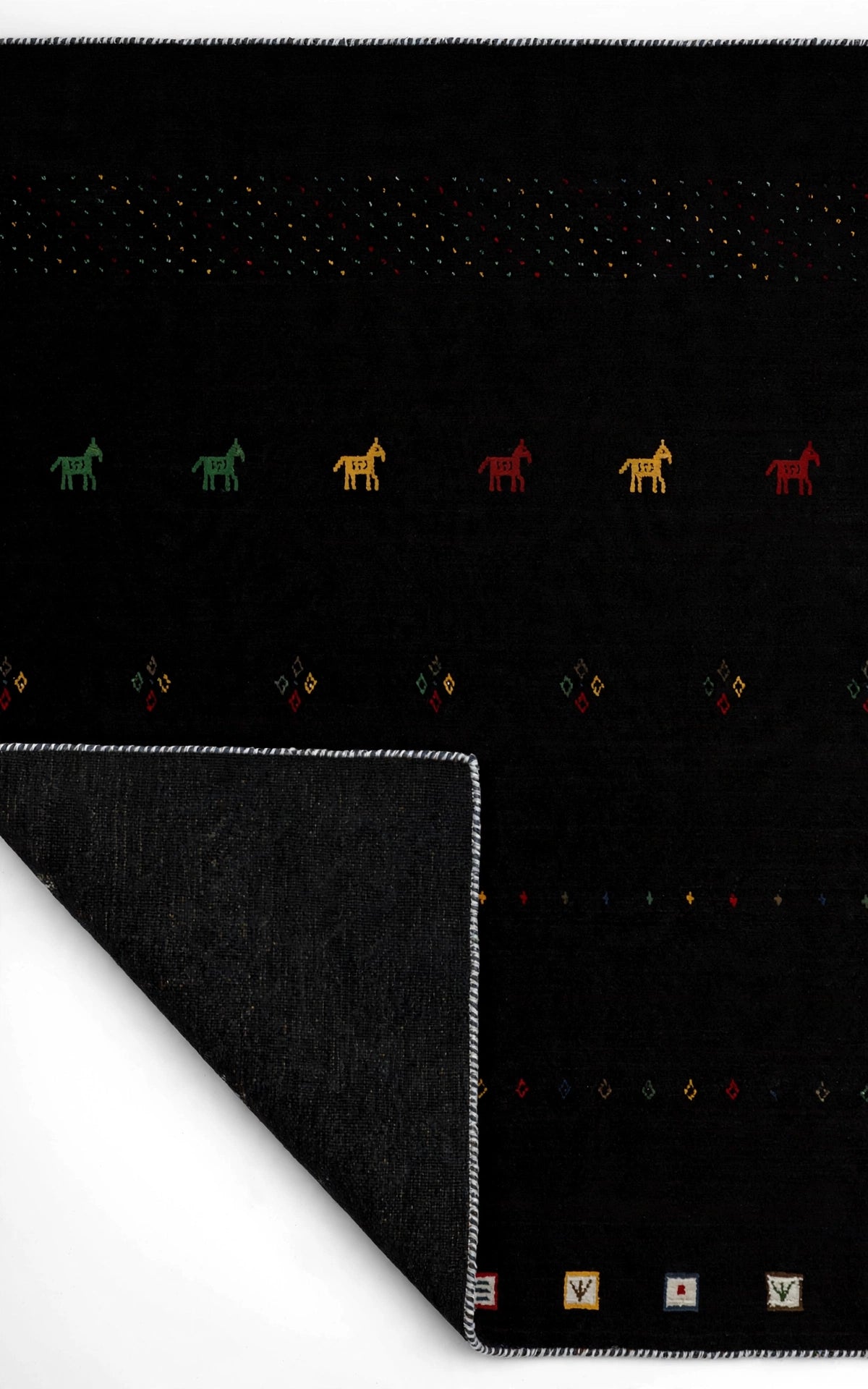 Jet Black Rug