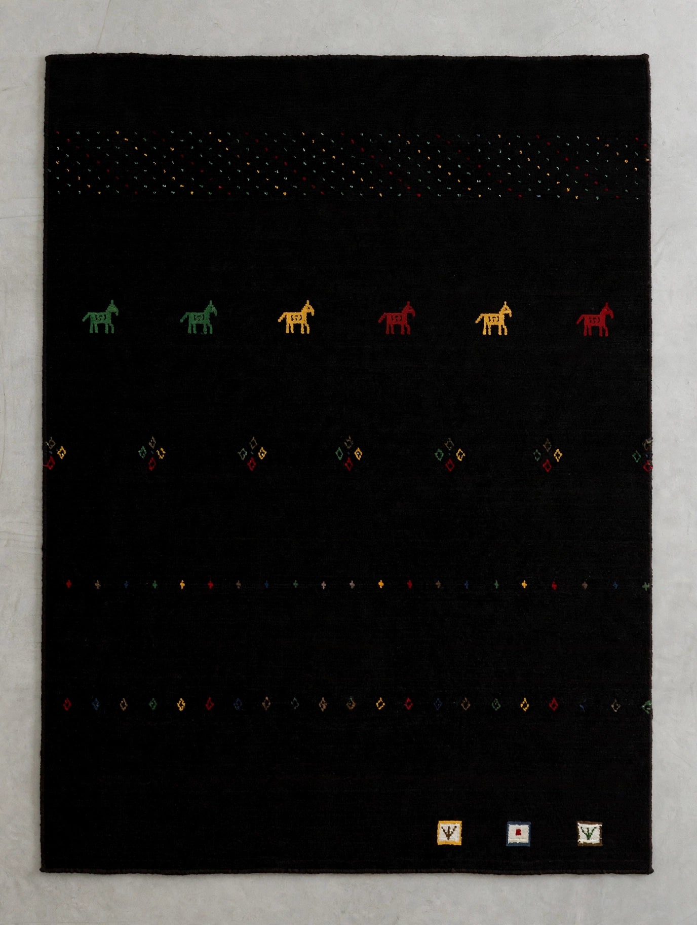 Jet Black Rug