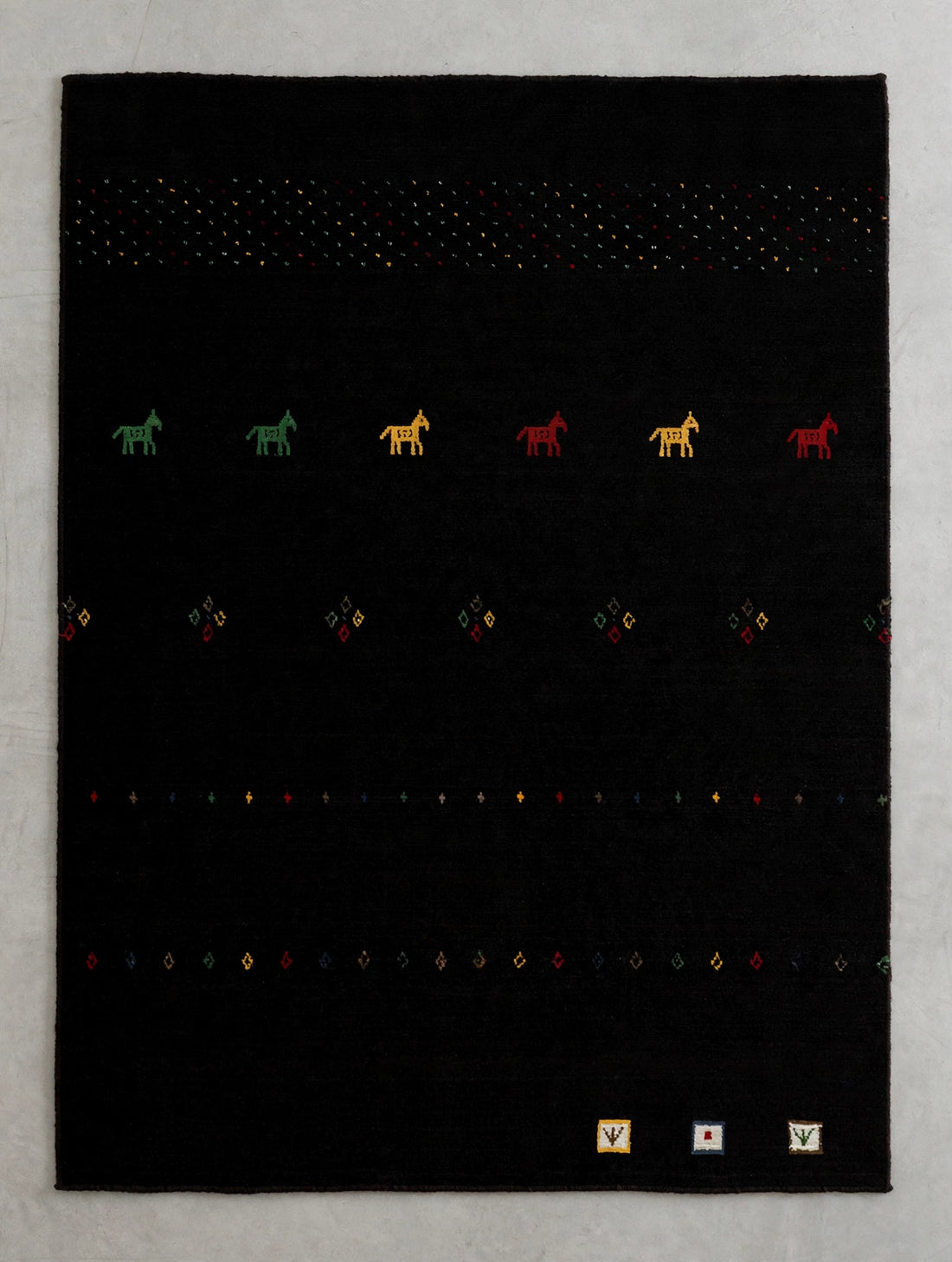 Jet Black Rug