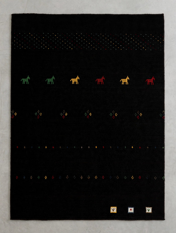 Jet Black Rug