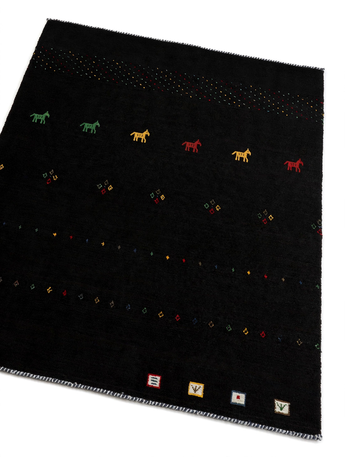 Jet Black Rug