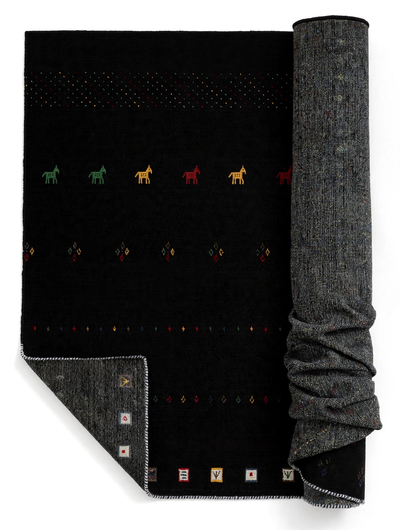 Jet Black Rug