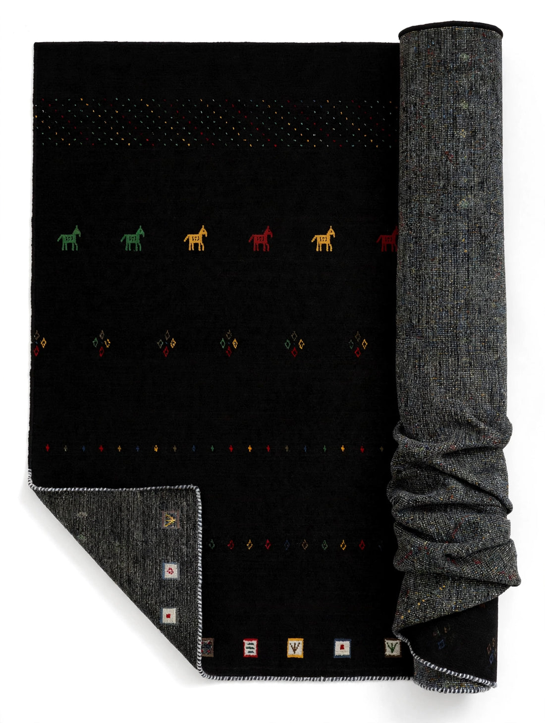 Jet Black Rug