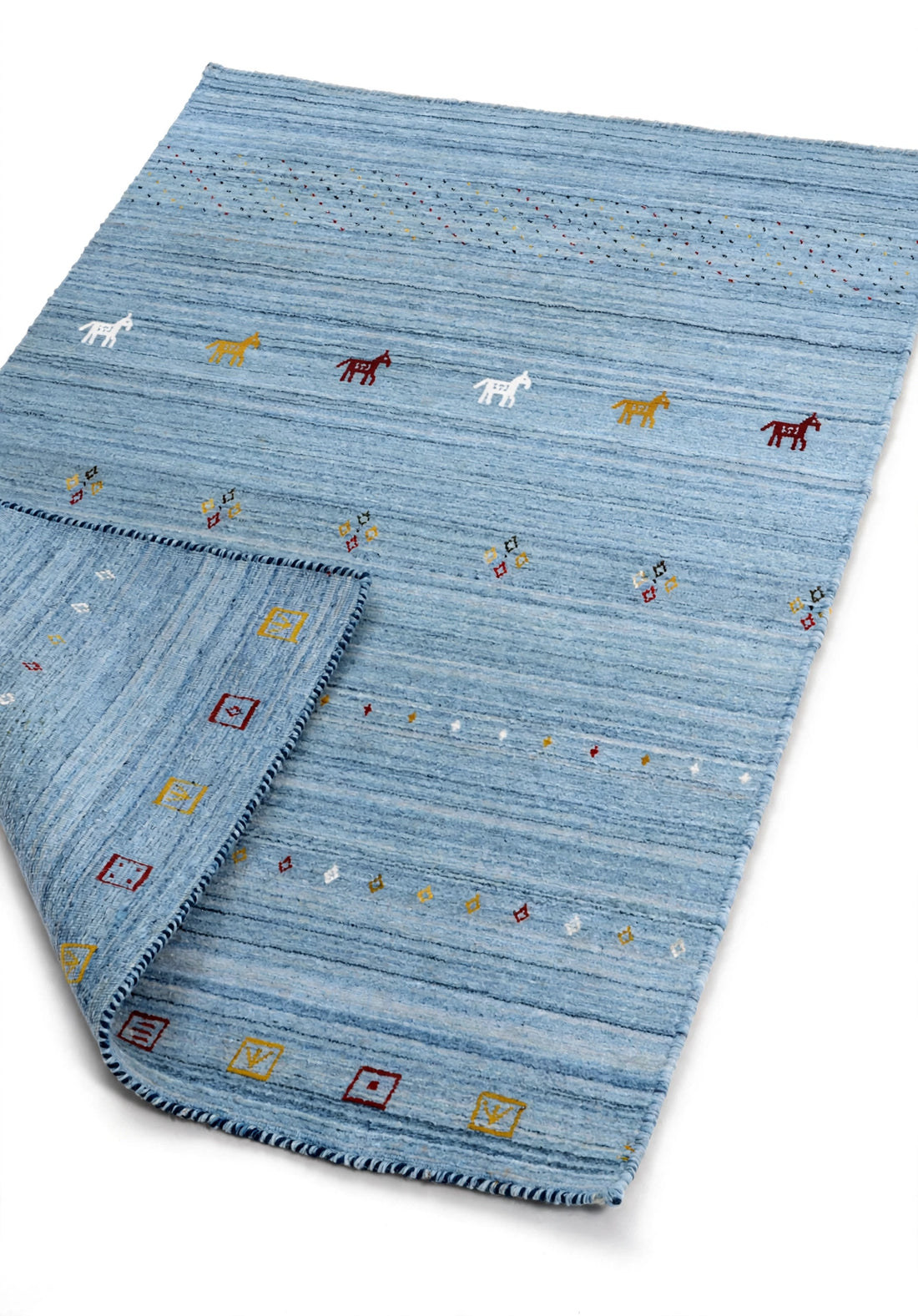 Denim Gabbeh Rug