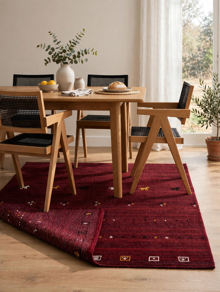 Burgundy Rug