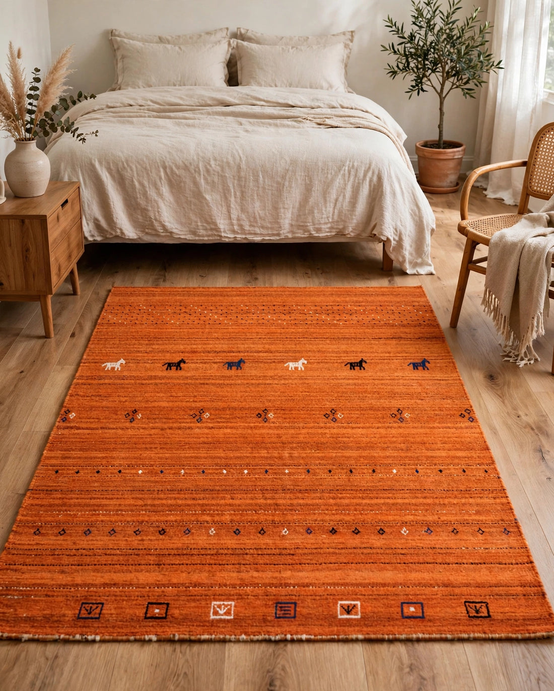 Burnt Orange Rug