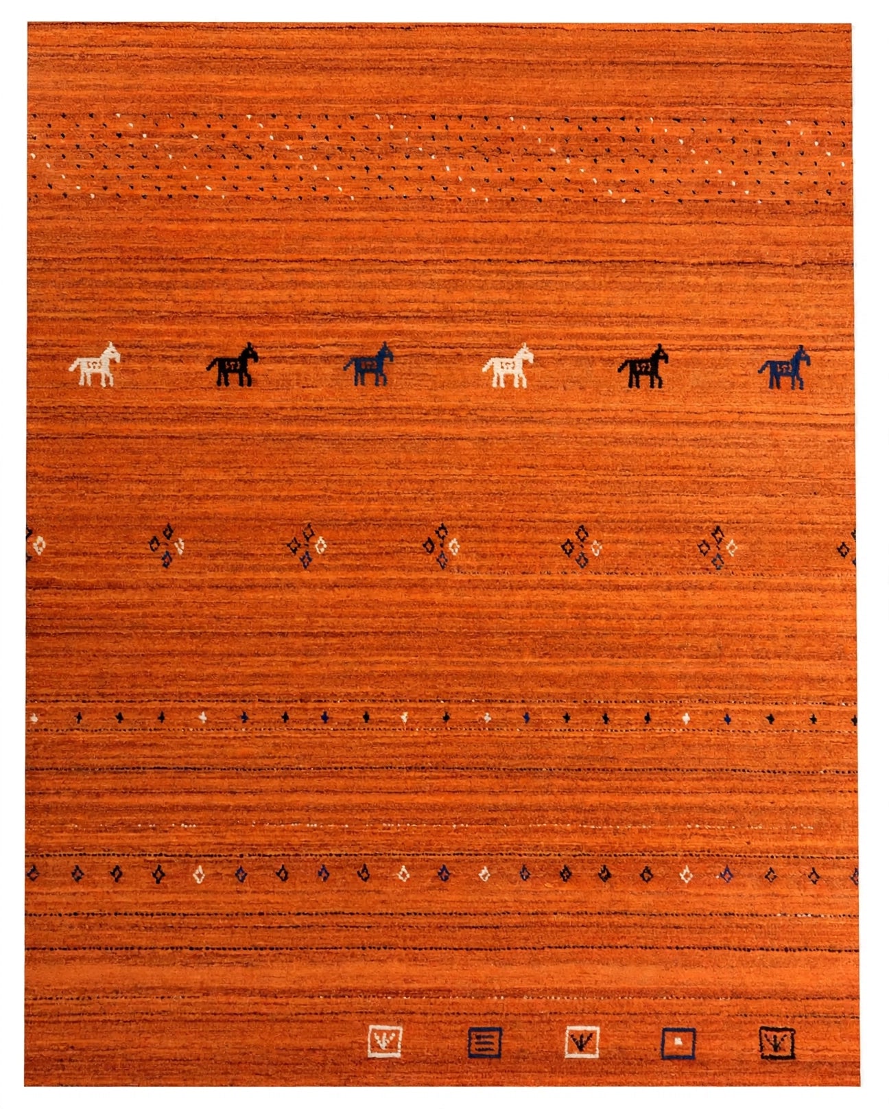 Burnt Orange Rug
