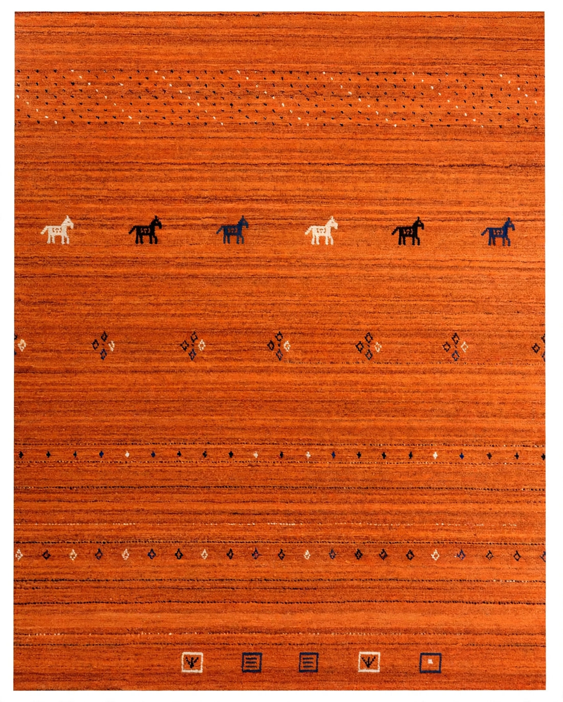 Burnt Orange Rug