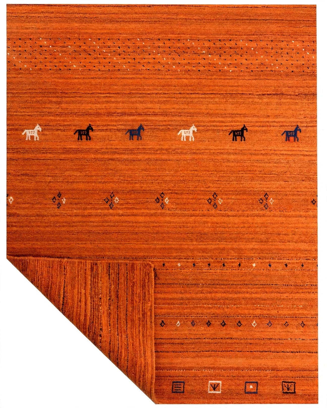 Burnt Orange Rug