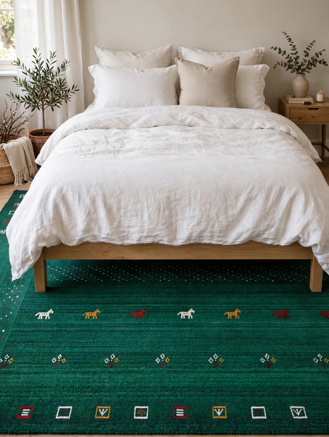 Emerald Gabbeh Rug