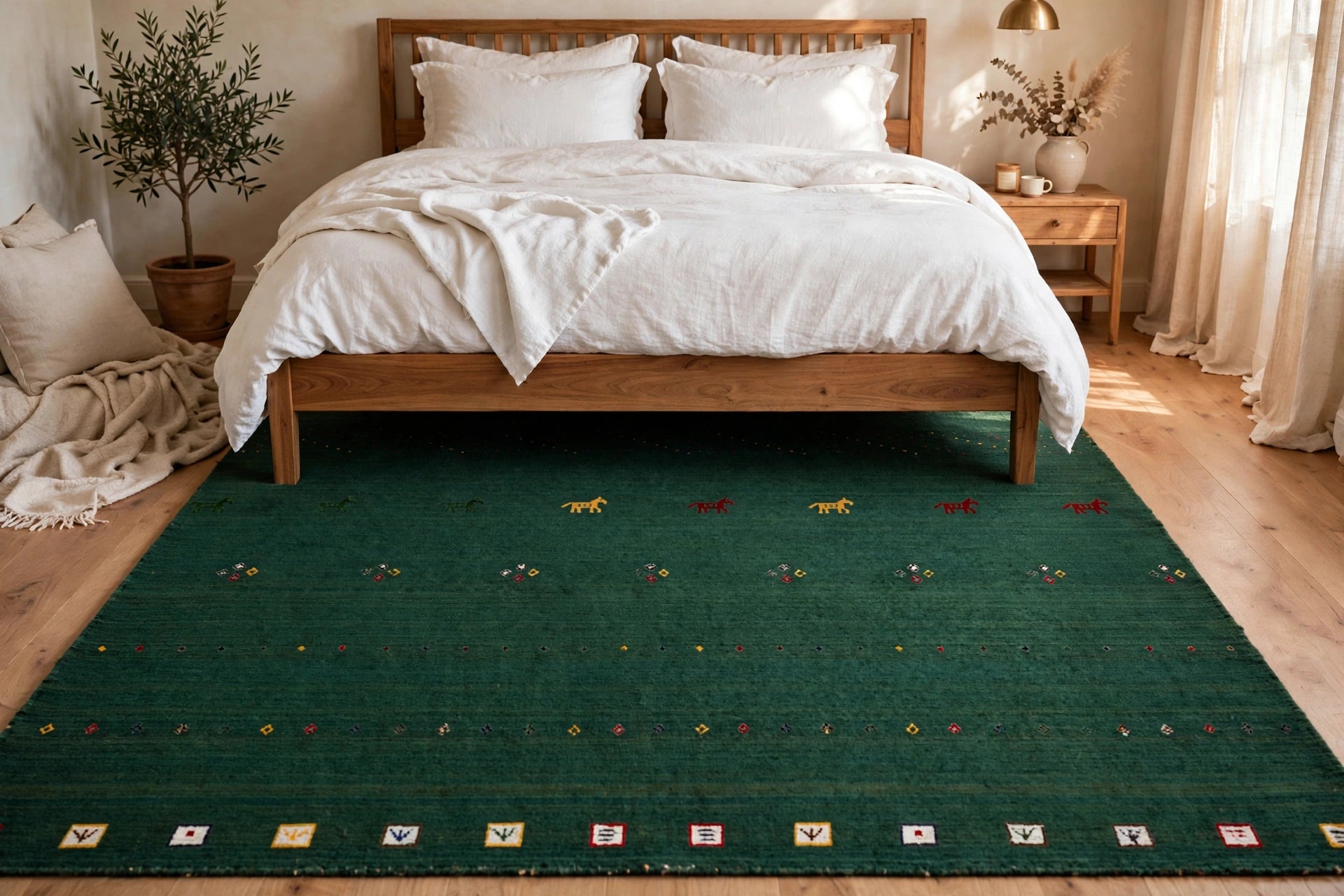 Forest Green Rug