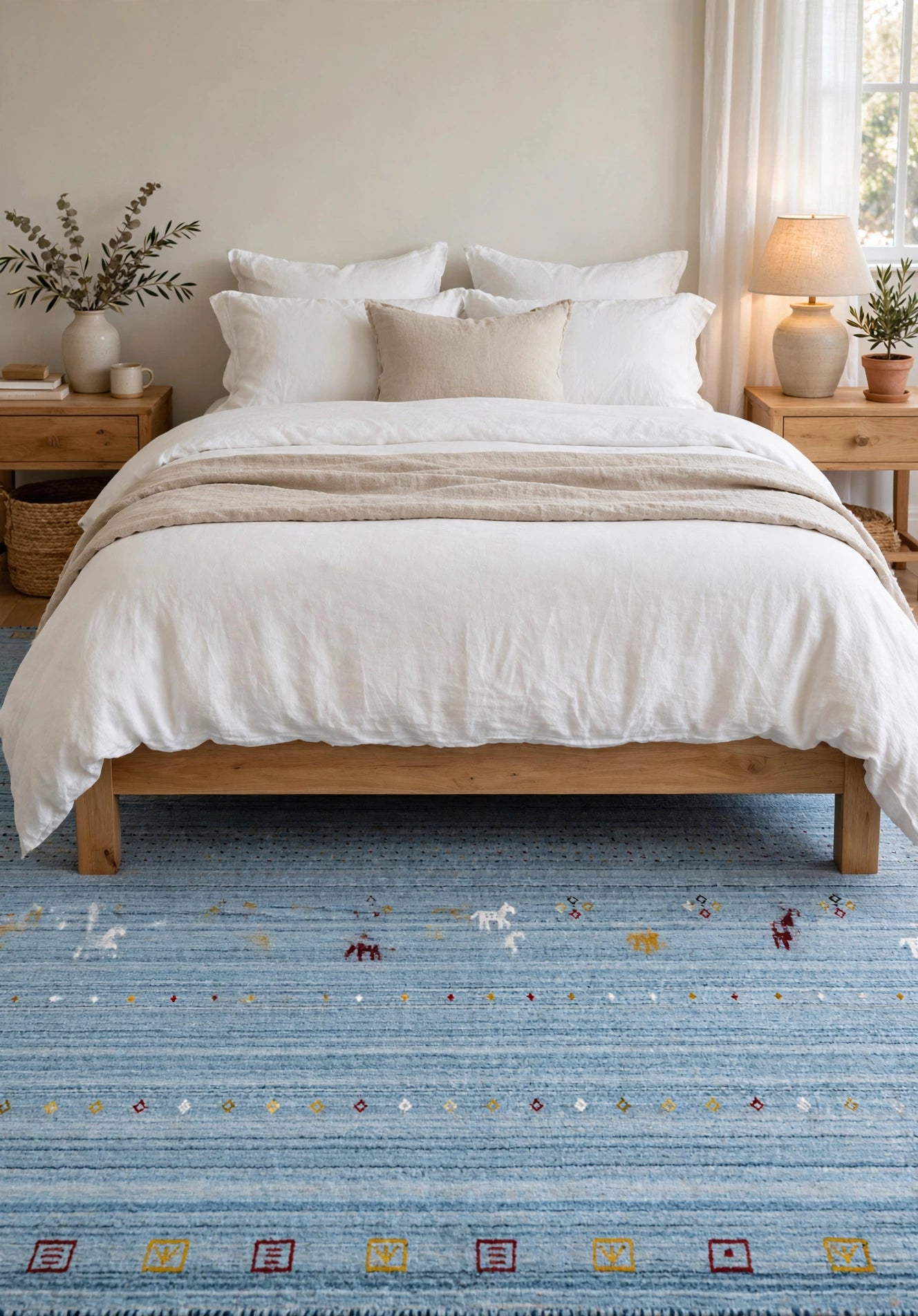 Denim Gabbeh Rug