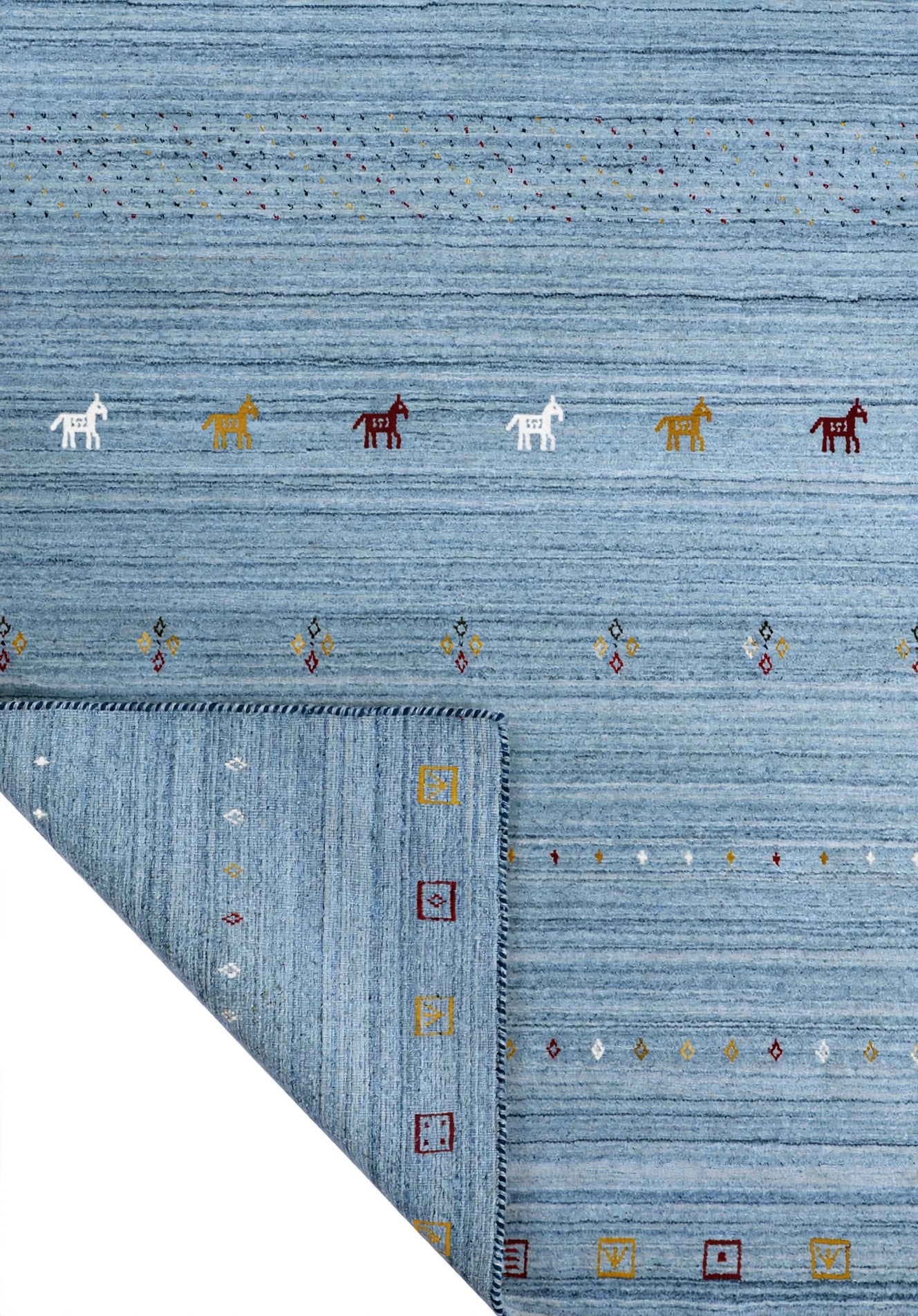 Denim Gabbeh Rug