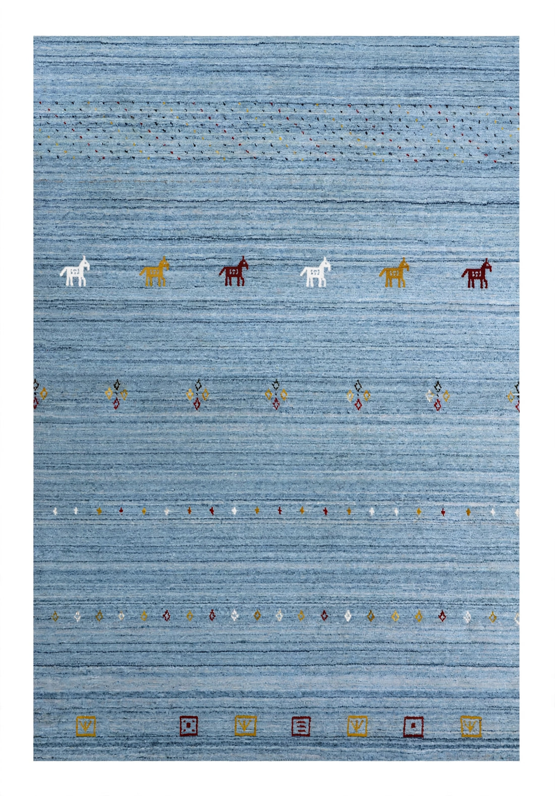 Denim Gabbeh Rug
