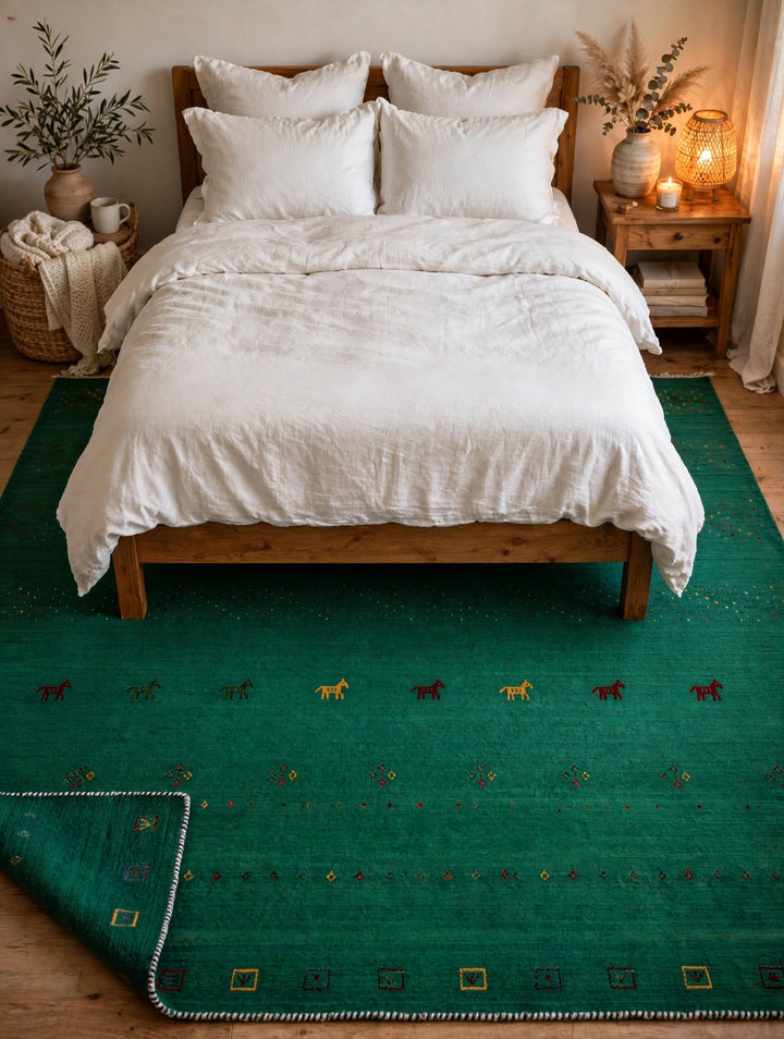 Emerald Green Rug
