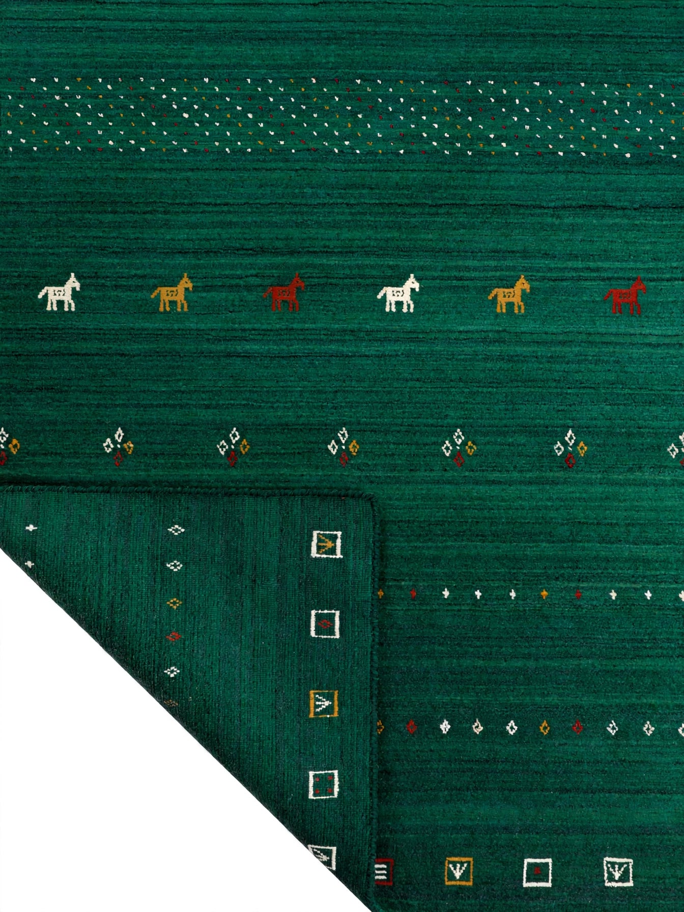 Emerald Gabbeh Rug