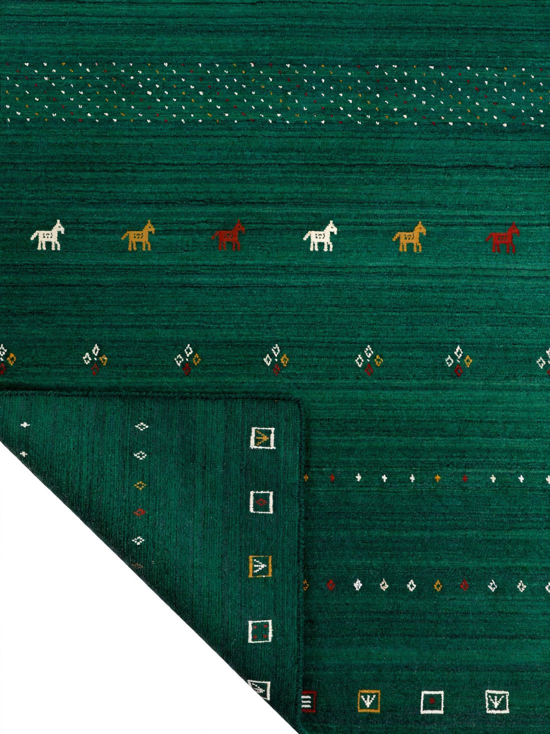 Emerald Gabbeh Rug