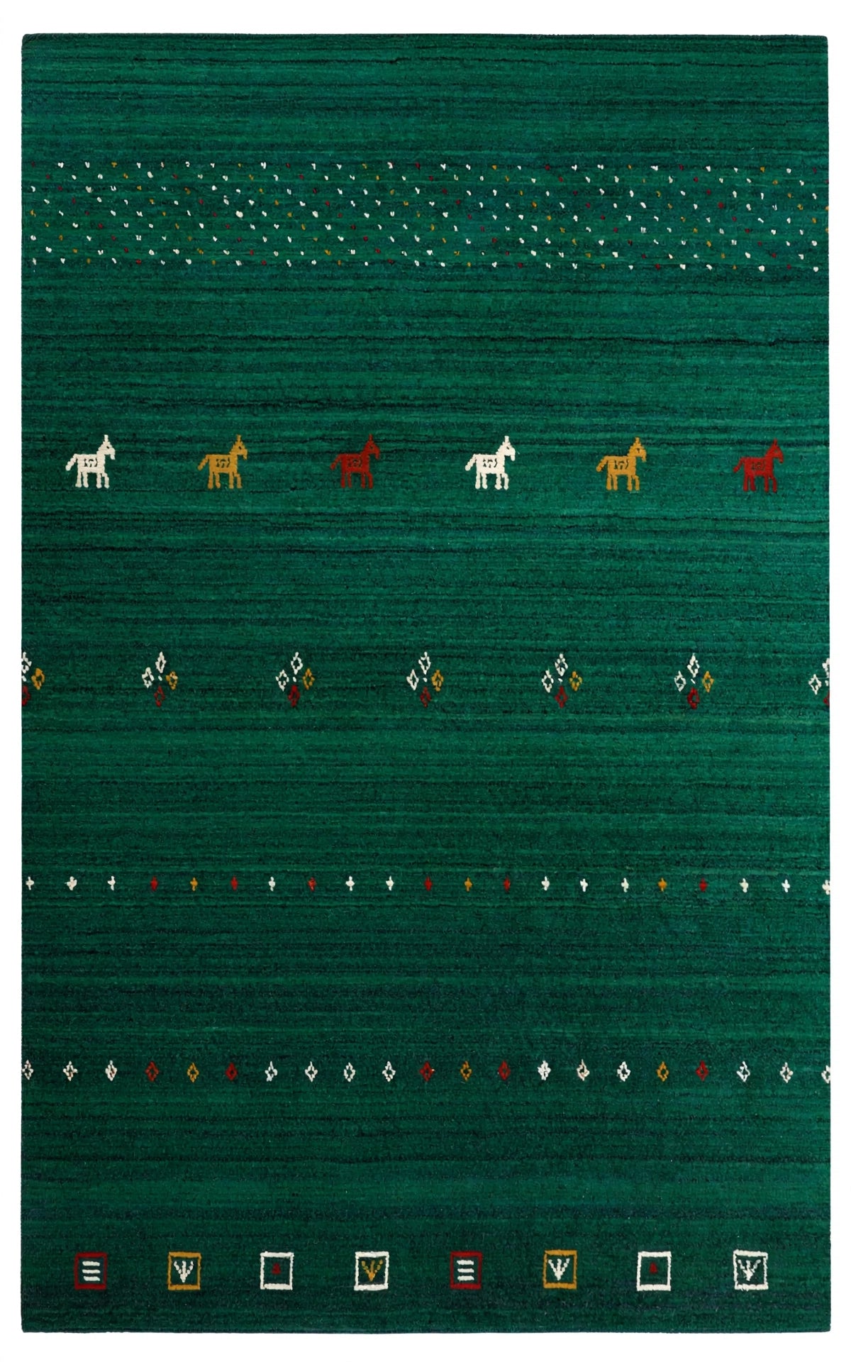 Emerald Gabbeh Rug