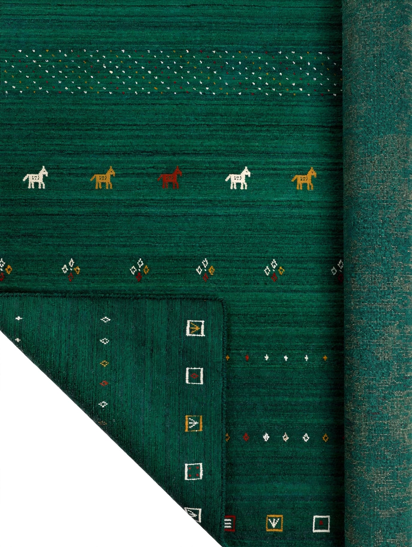 Emerald Gabbeh Rug