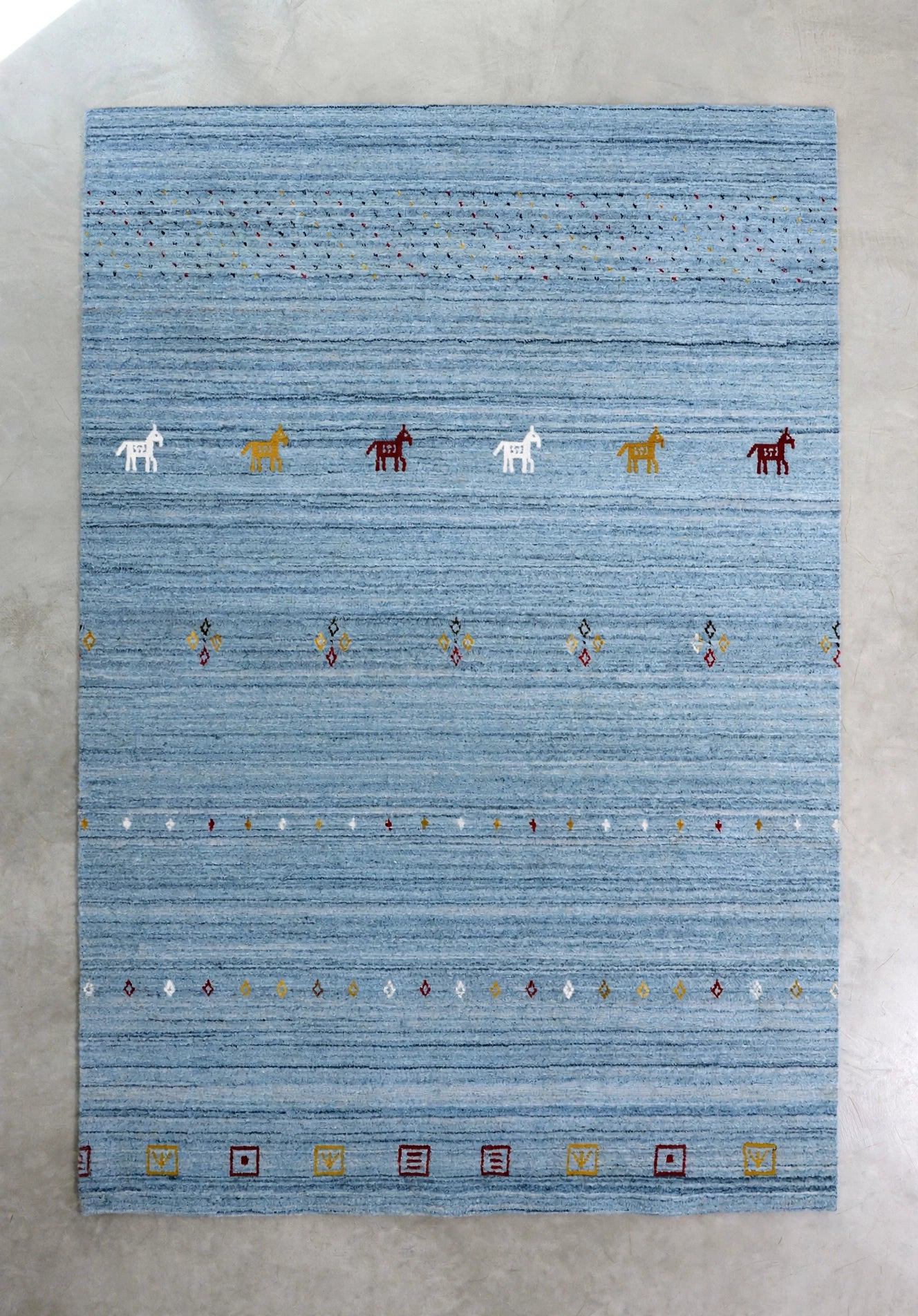Denim Gabbeh Rug