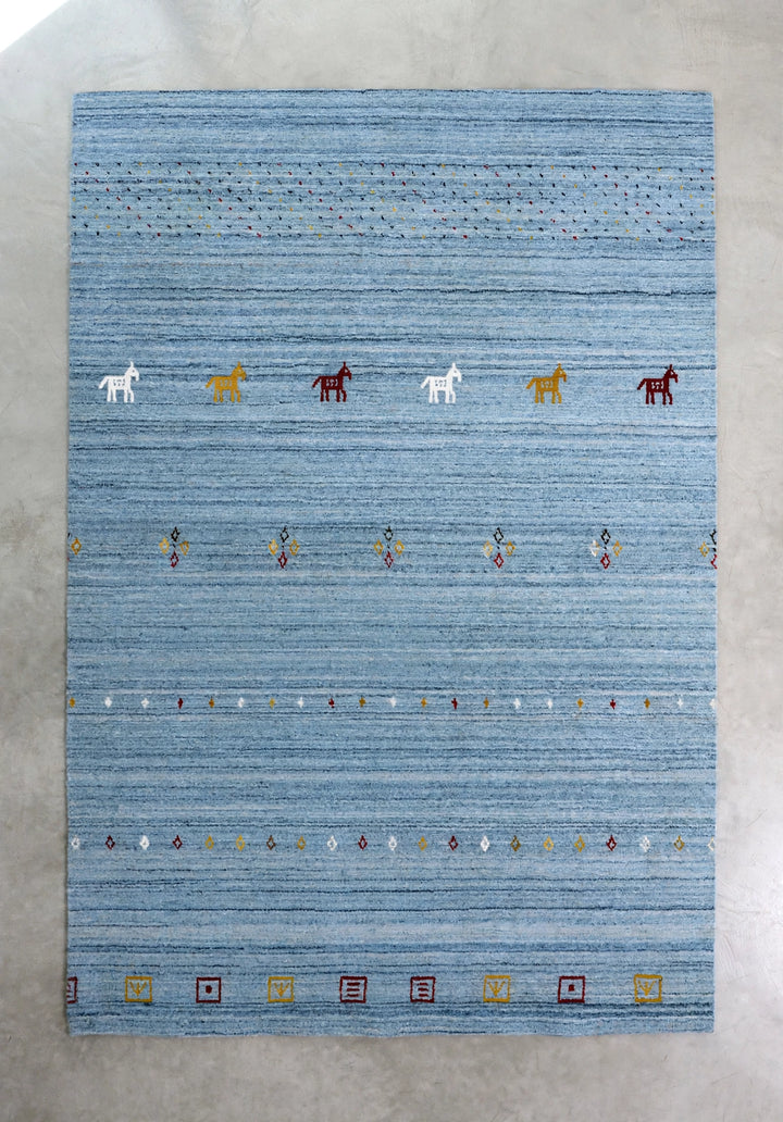 Denim Gabbeh Rug