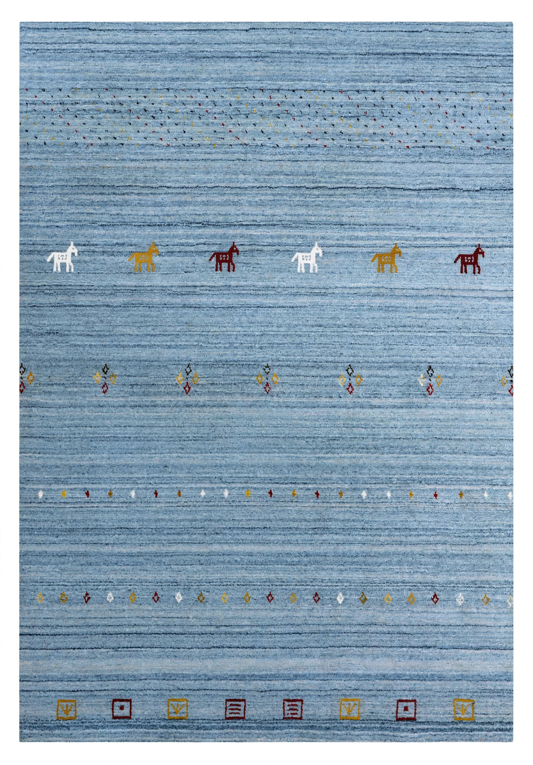 Denim Gabbeh Rug