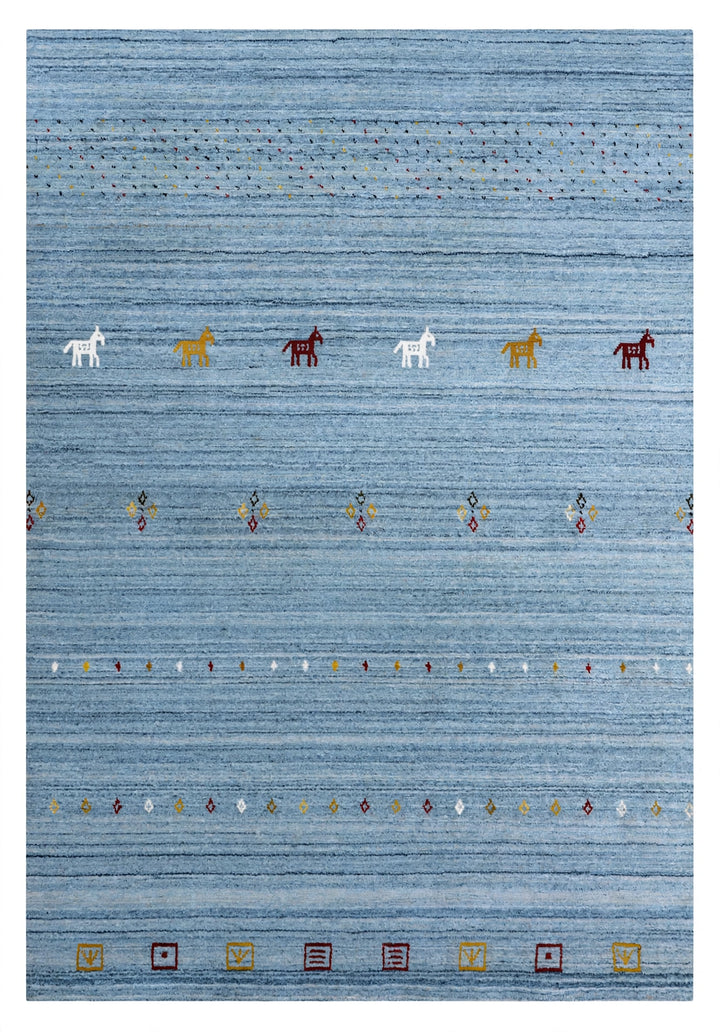 Denim Gabbeh Rug