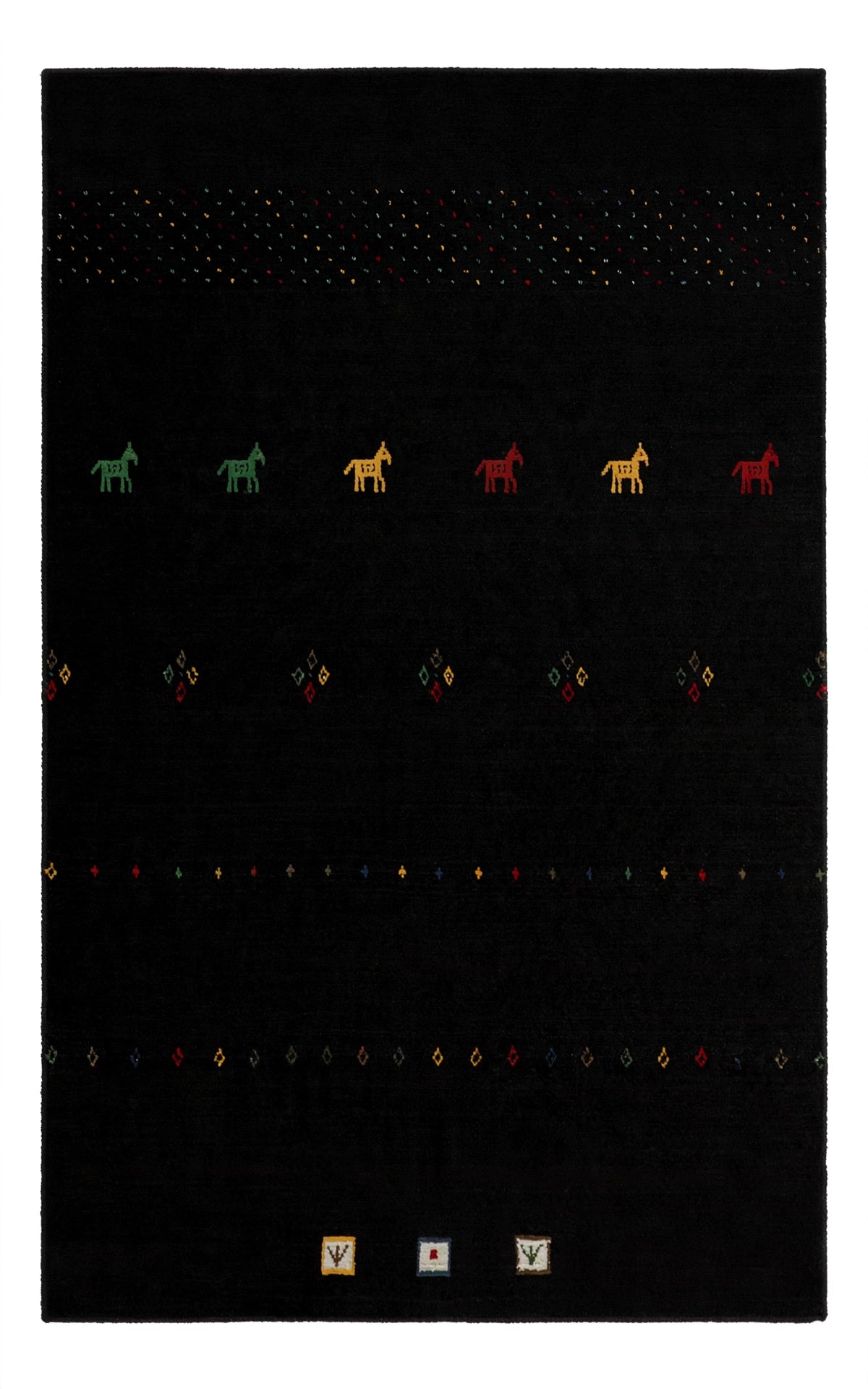 Jet Black Rug