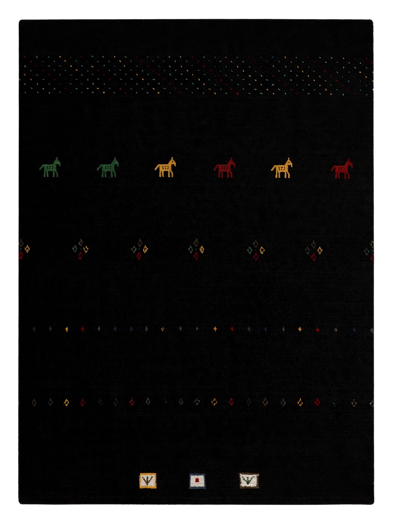 Jet Black Rug
