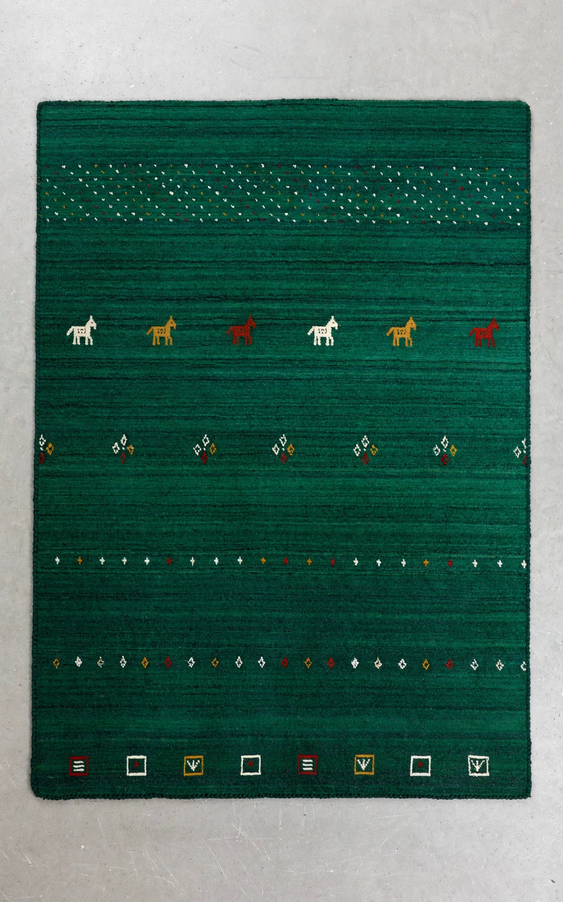 Emerald Gabbeh Rug