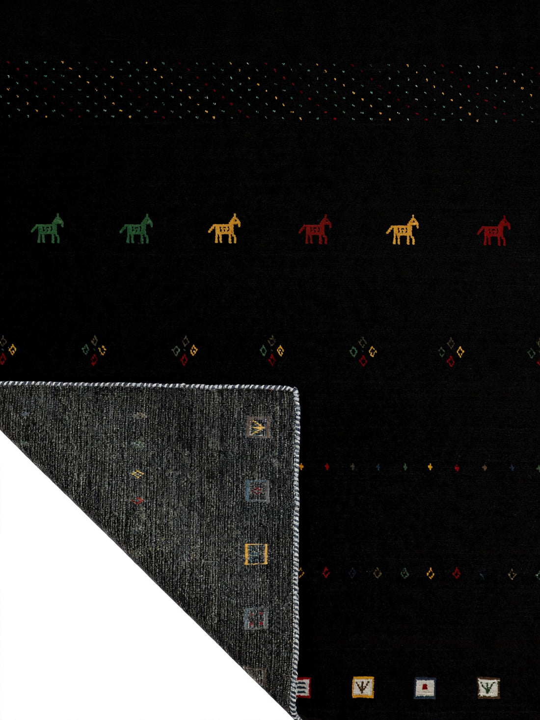 Jet Black Rug