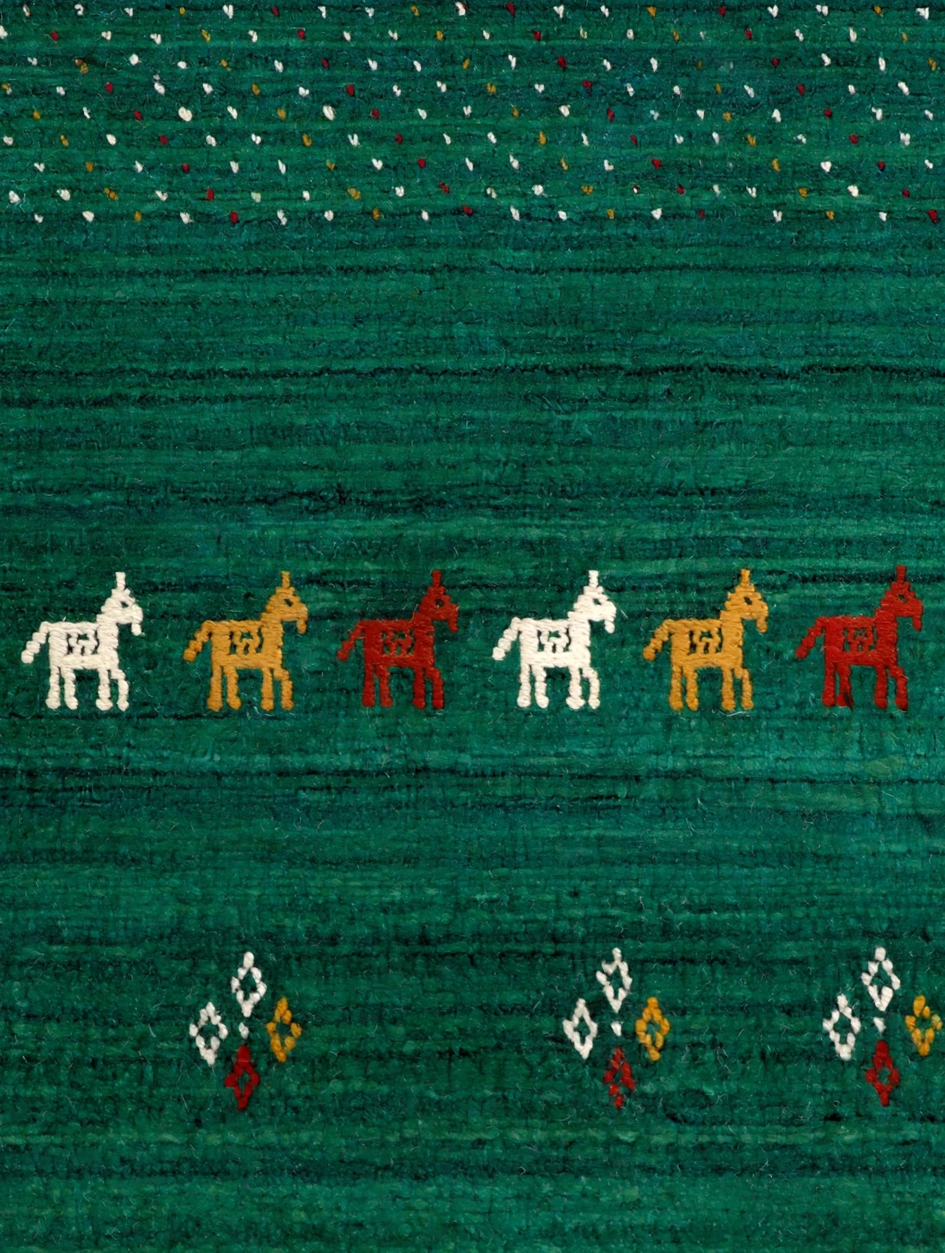Emerald Gabbeh Rug