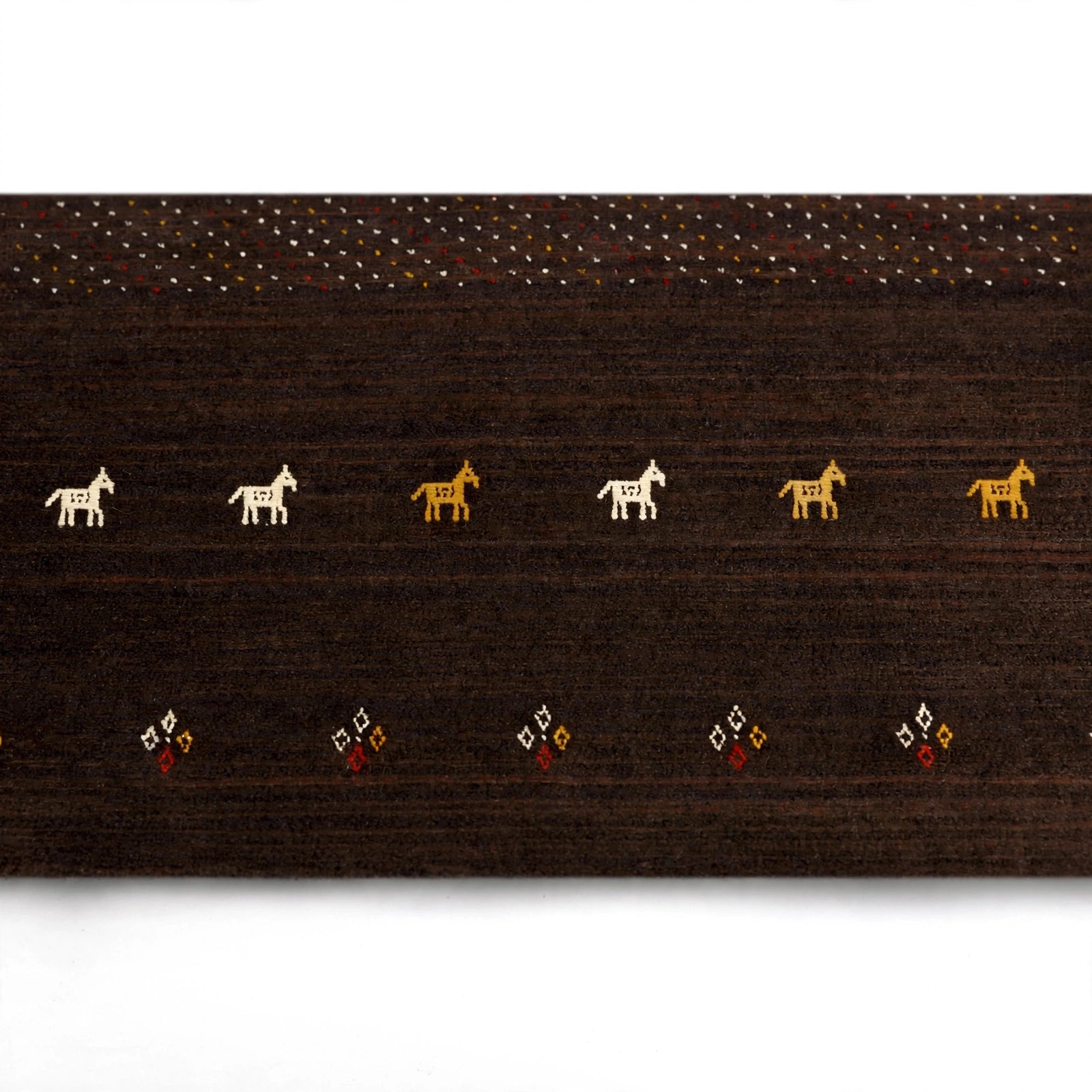 Dark Chocolate Gabbeh Rug