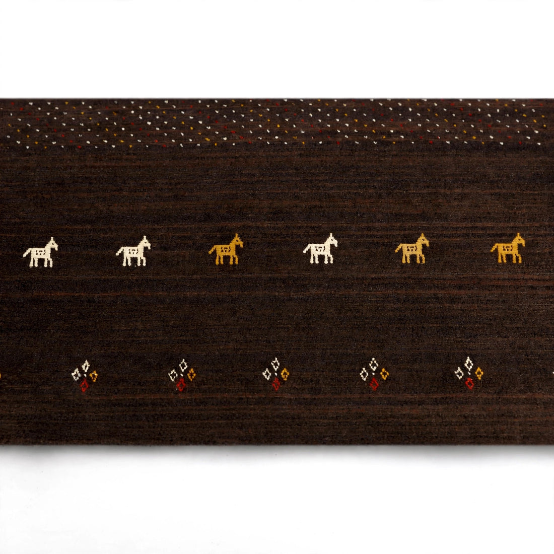 Dark Chocolate Gabbeh Rug