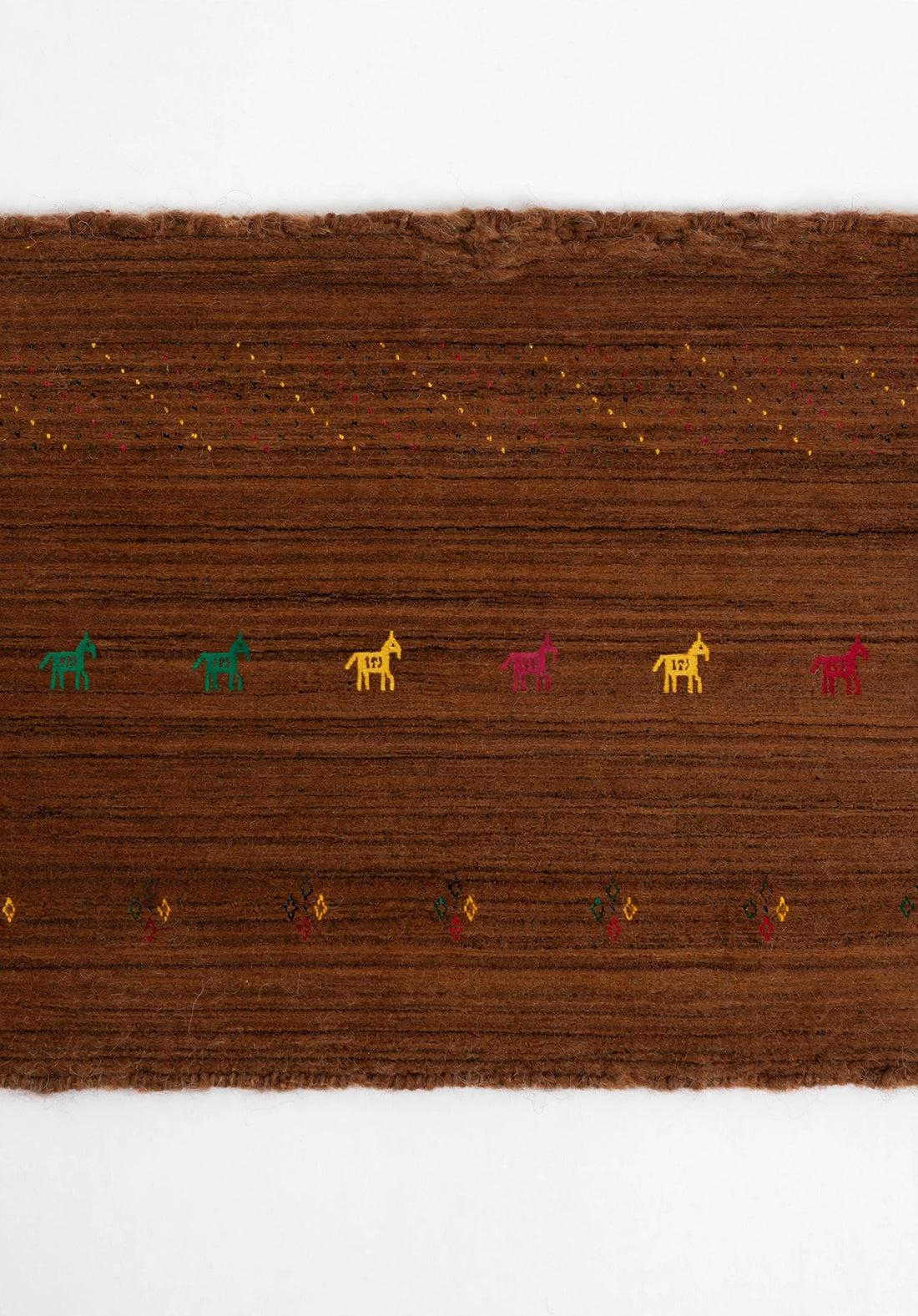 Chocolate Brown Gabbeh Rug