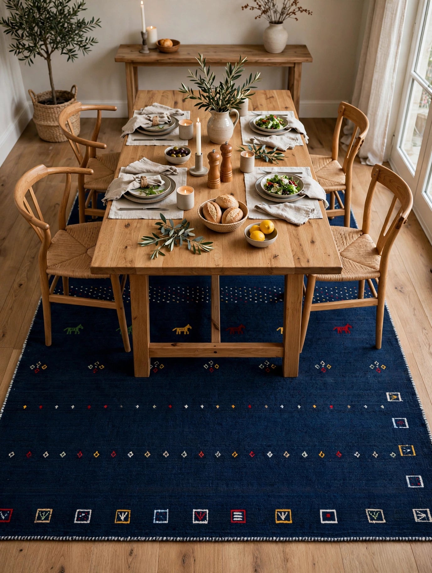 Navy Rug
