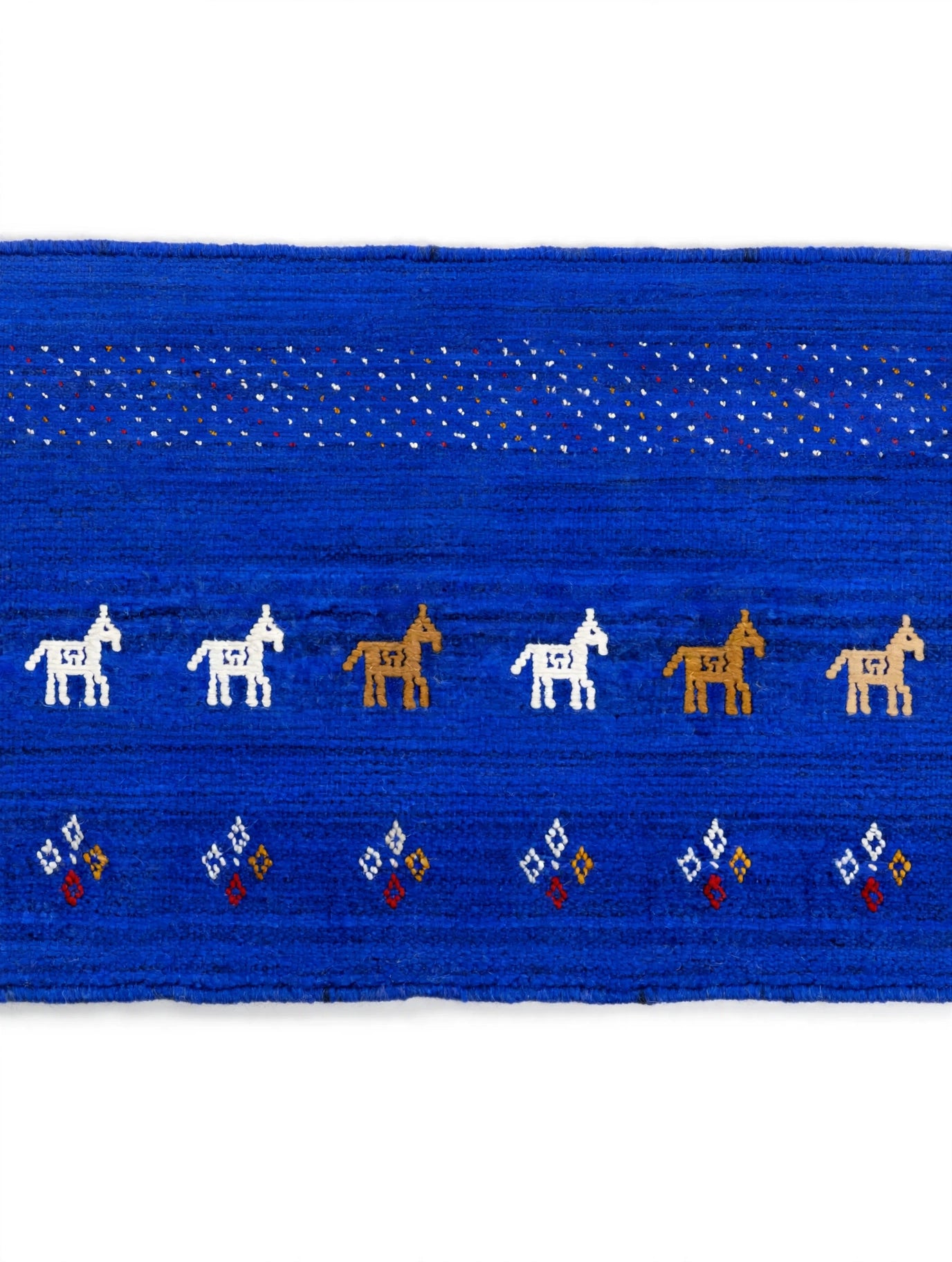 Royal Blue Tribal Rug