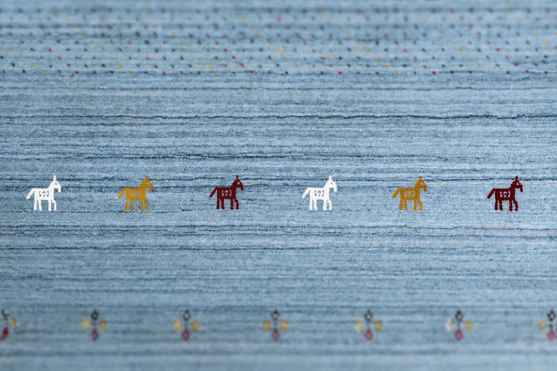 Denim Gabbeh Rug