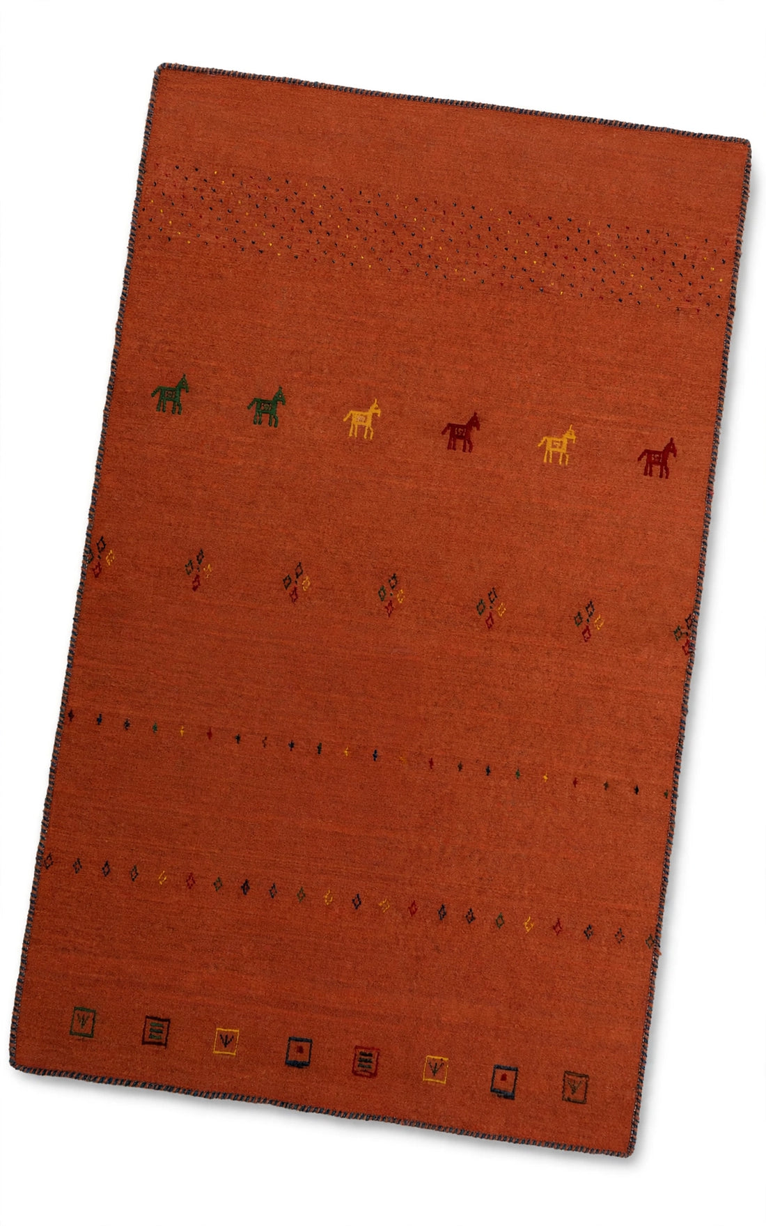 Rust Brown Rug