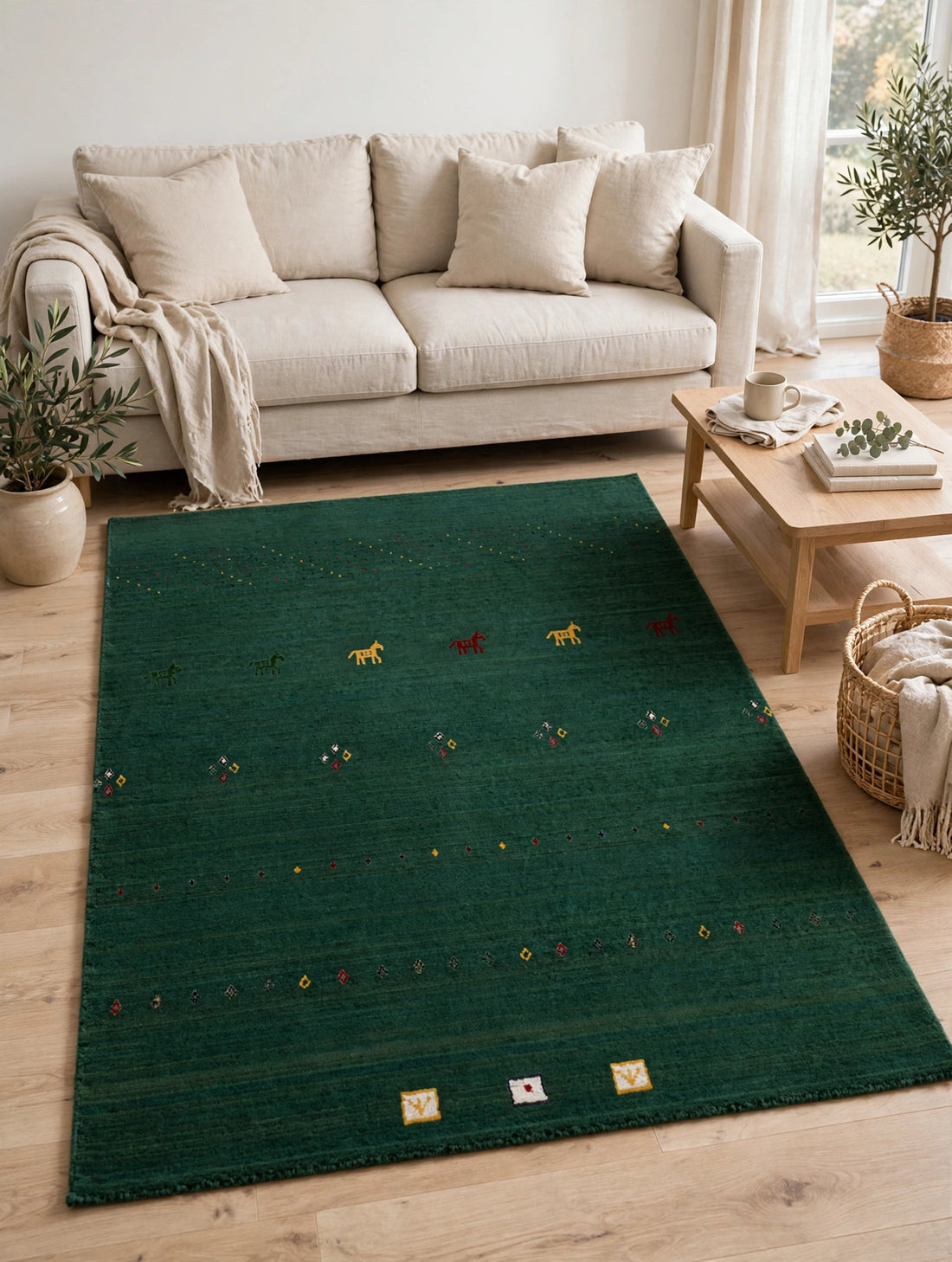 Forest Green Rug