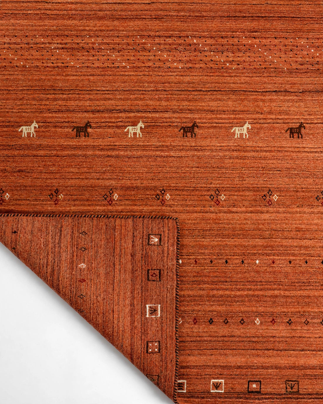 Terracotta Gabbeh Rug