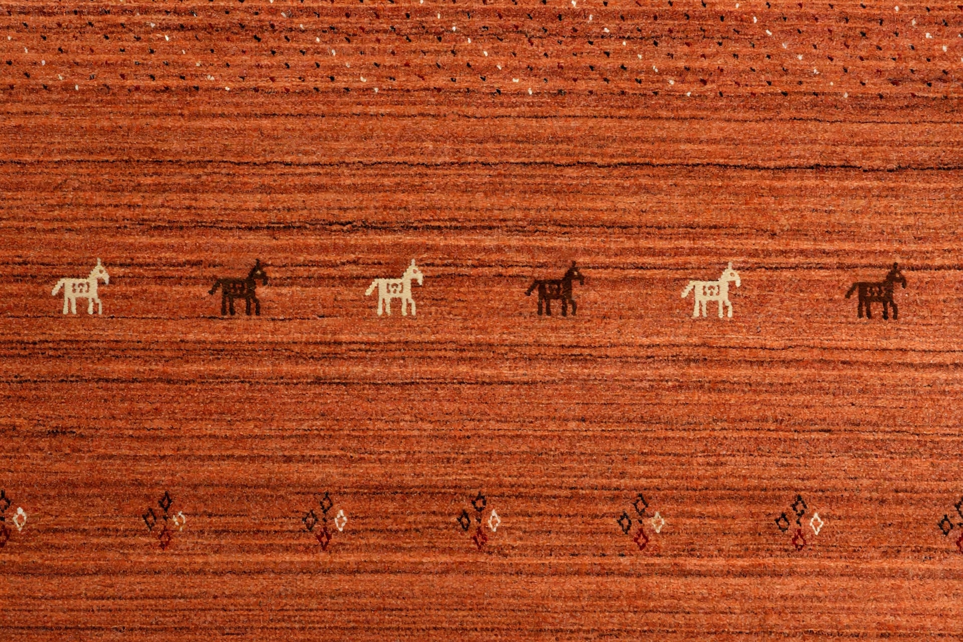 Terracotta Gabbeh Rug
