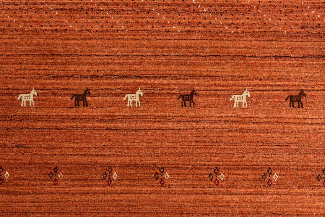 Terracotta Gabbeh Rug